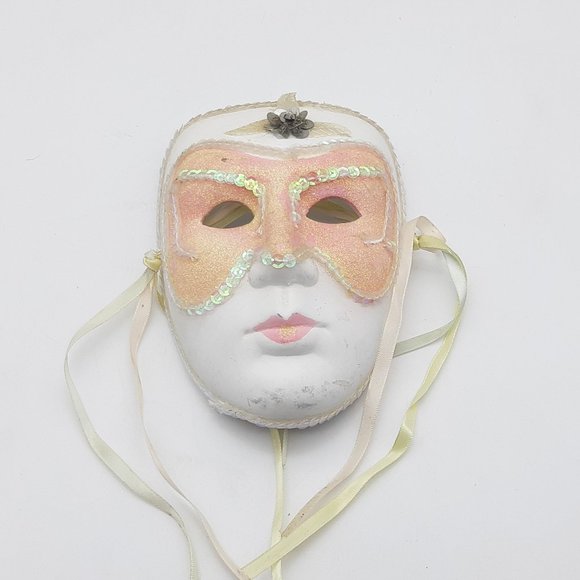 Ceramic Theater Wall Mask - Picture 1 of 11
